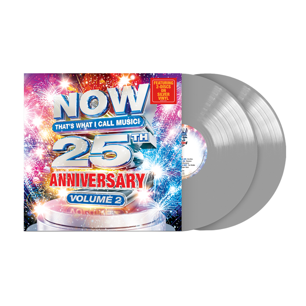 NOW That's What I Call Music 25th Anniversary Vol. 2 (Silver Limited Edition) ( Vinyl ) { Vinyl }