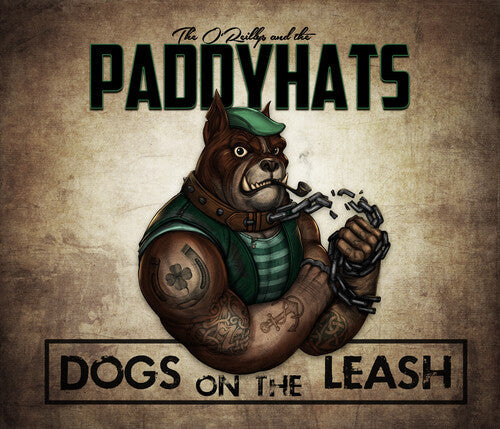 Dogs on the Leash (Mint Green & Orange Splatter) ( Vinyl ) { Vinyl }