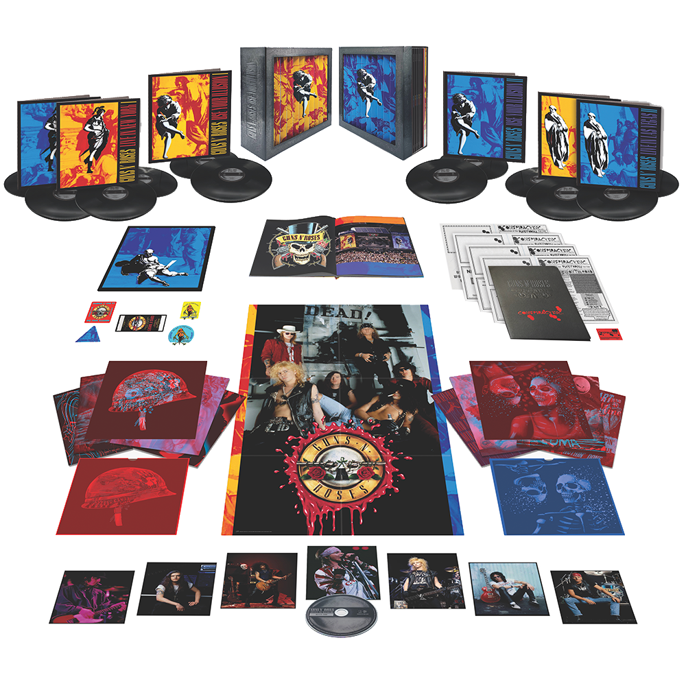 USE YOUR ILLUSION I & II Super Deluxe Box Set ( Vinyl ) { Vinyl }