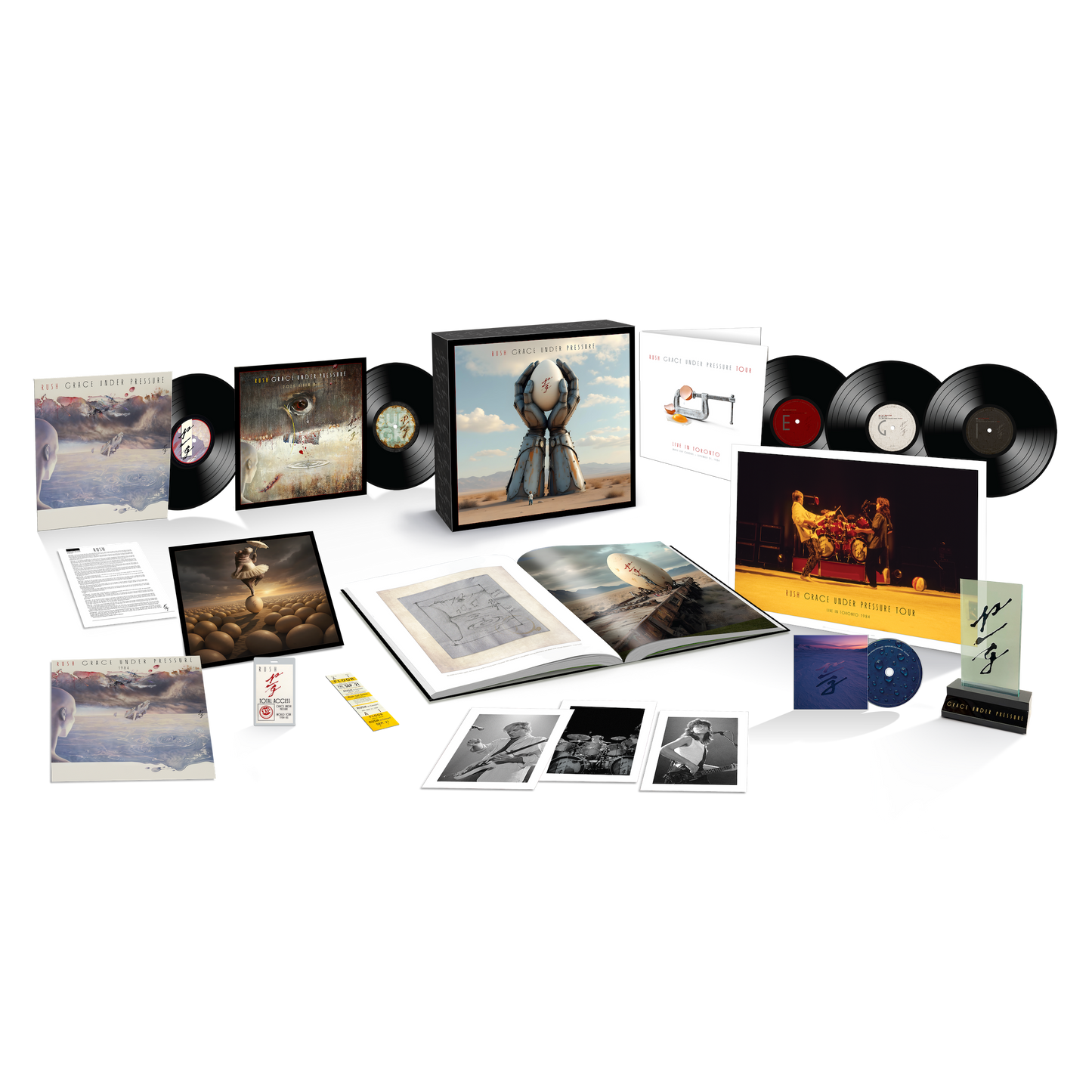 Grace Under Pressure (Super Deluxe) 5LP + Blu-Ray ( Vinyl ) { Vinyl }