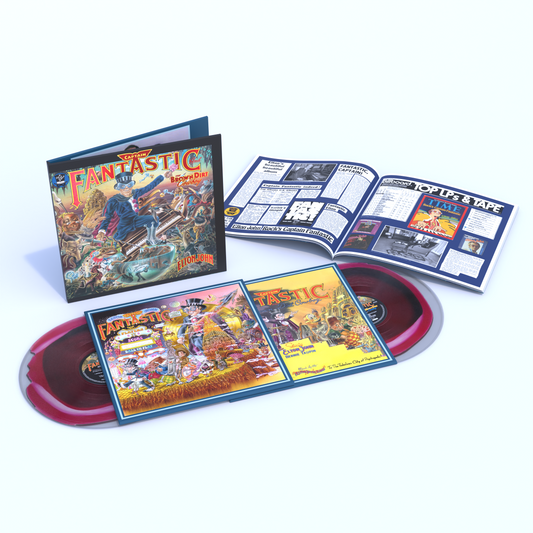 Captain Fantastic and the Brown Dirt Cowboy (50th Anniversary Edition) Tri-Color 2LP ( Vinyl ) { Vinyl }