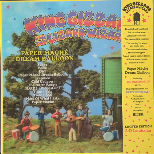 Paper Mache Dream Balloon (Clear Limited Edition) ( Vinyl ) { Vinyl }