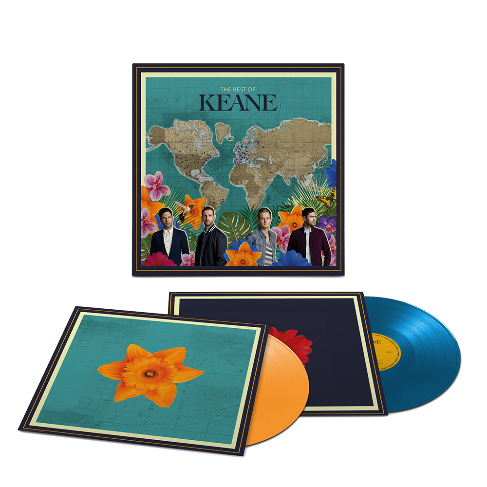 The Best Of Keane (Orange and Teal Limited Edition) ( Vinyl ) { Vinyl }