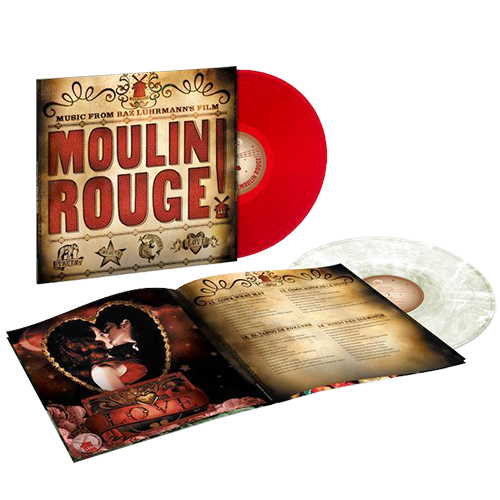 Moulin Rouge - Original Soundtrack (Red Translucent and White Marbled Limited Edition) ( Vinyl ) { Vinyl }