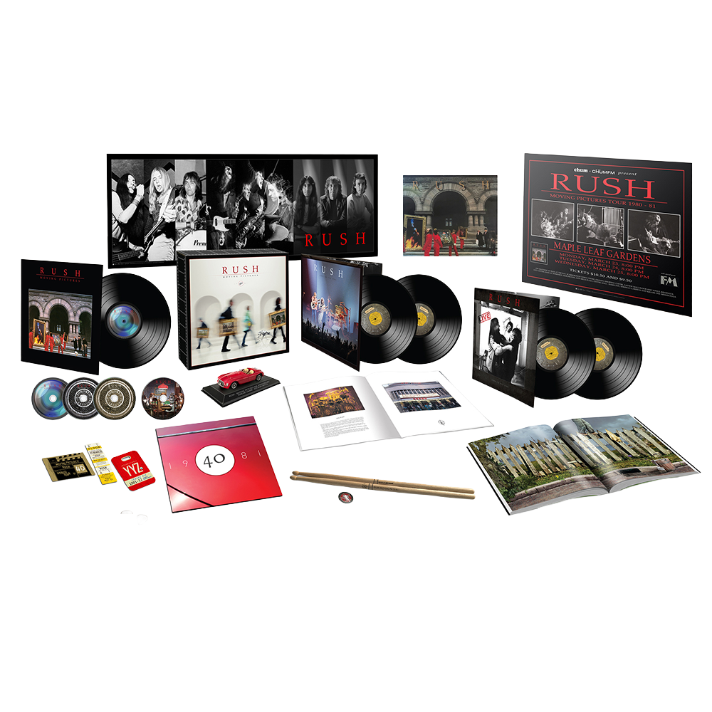 Moving Pictures (40th Anniversary) Super Deluxe Edition ( Vinyl ) { Vinyl }