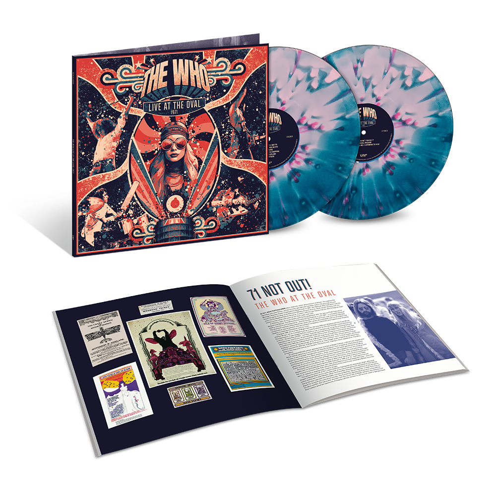 Live at the Oval 1971 Limited Edition Splatter Colored 2LP ( Vinyl ) { Vinyl }