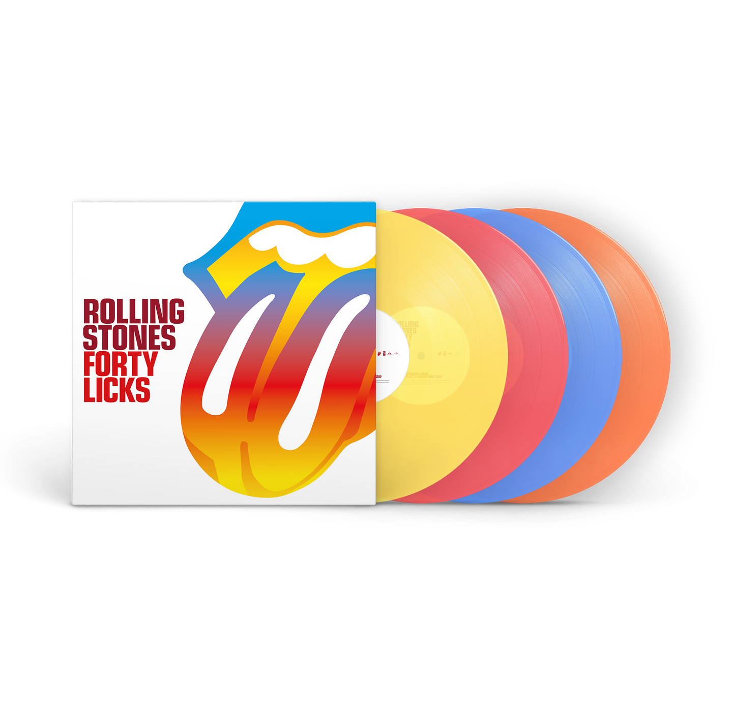Forty Licks 4LP (180g Coloured Vinyl) ( Vinyl ) { Vinyl }