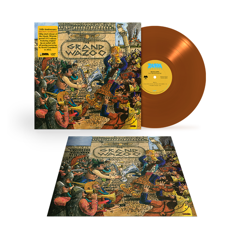 The Grand Wazoo (Brown with Black Marble Limited Edition) ( Vinyl ) { Vinyl }