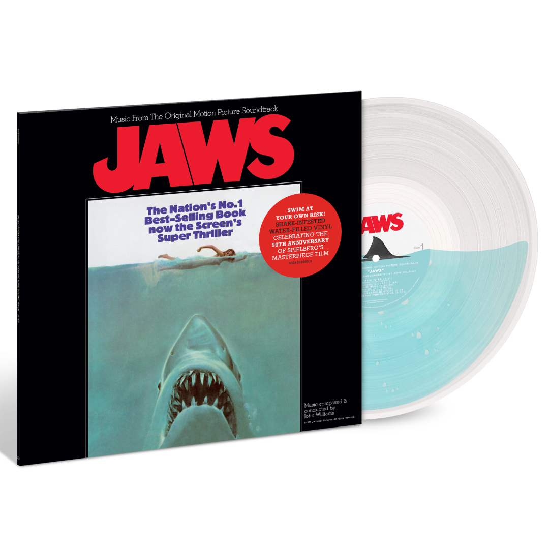 Jaws (Music From The Original Motion Picture Soundtrack) - Shark-Infested Water-Filled LP ( Vinyl ) { Vinyl }