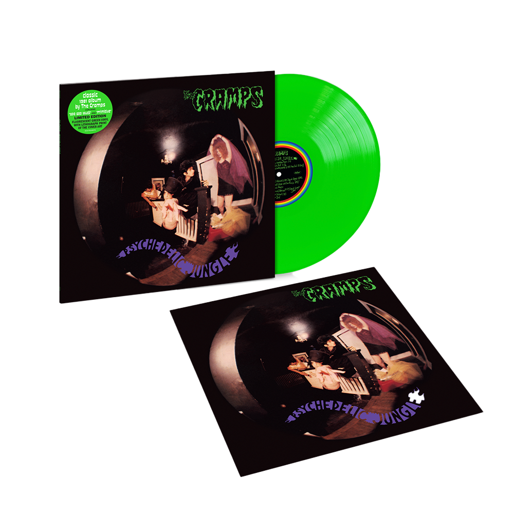 Psychedelic Jungle (Fluorescent Green) 1LP ( Vinyl ) { Vinyl }