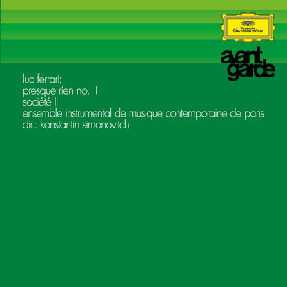 Luc Ferrari: Presque Rien Nr.1; Societé II (Avantegarde Vinyl Series) LP ( Vinyl ) { Vinyl }