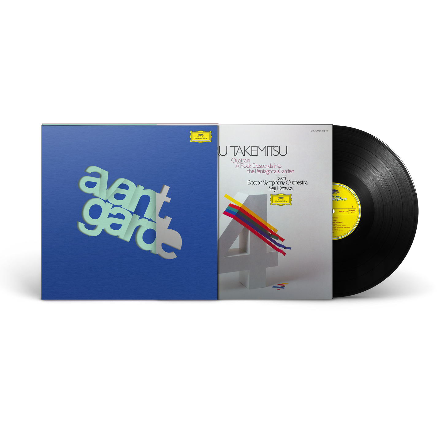 Toru Takemitsu: Quatrain; A Flock Descends Into The Pentagonal Garden (Avantgarde Series) LP ( Vinyl ) { Vinyl }