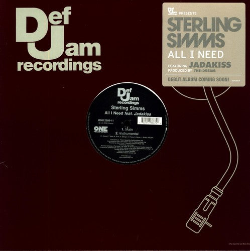 All I Need (X2) ( Vinyl ) { Vinyl }