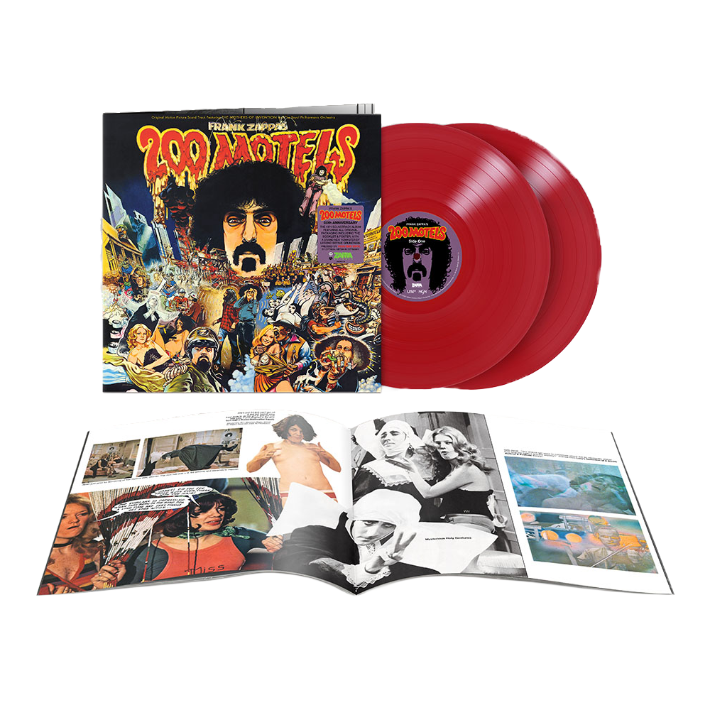 200 Motels Original Motion Picture Soundtrack 50th Anniversary (Red Limited Edition) ( Vinyl ) { Vinyl }