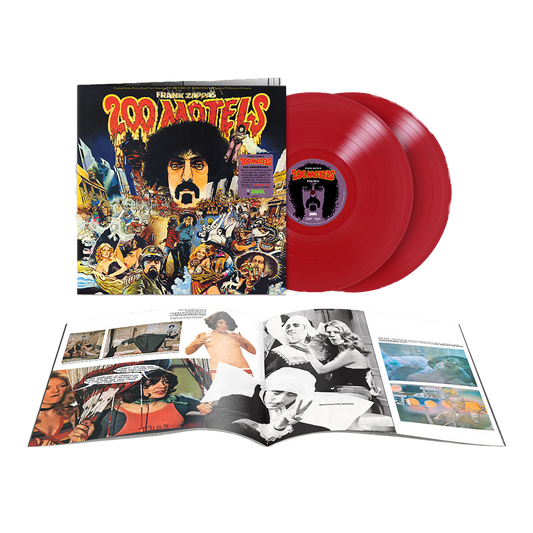200 Motels Original Motion Picture Soundtrack 50th Anniversary (Red Limited Edition) ( Vinyl ) { Vinyl }