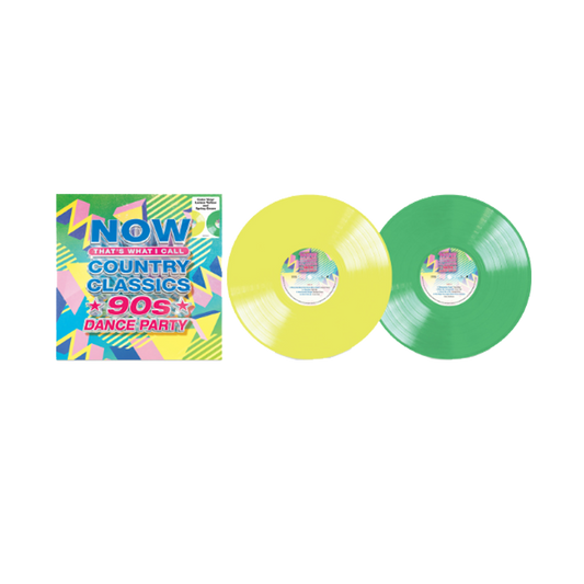 NOW That's What I Call Country Classics '90s  Dance Party (Lemon and Spring Green Limited Edition) ( Vinyl ) { Vinyl }