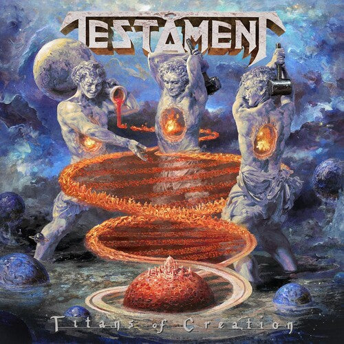 Titans of Creation (Clear With Orange & Blue) ( Vinyl ) {Vinyl } { Vinyl }