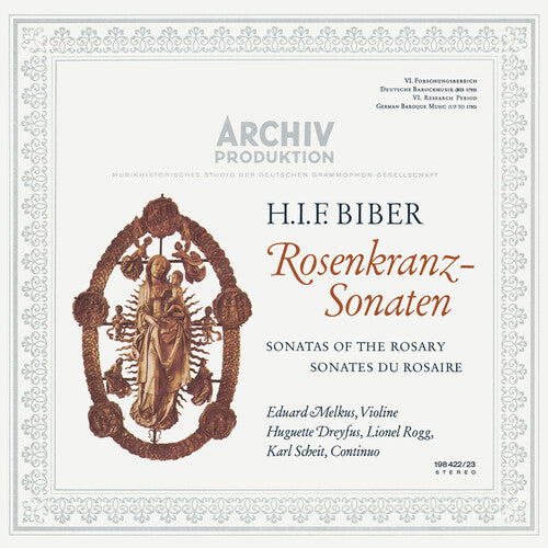 Sonatas of the Rosary (H.I.F. Biber) ( Vinyl ) { Vinyl }