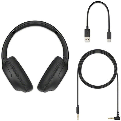 SONY WH-CH710N NOISE CANCELLING WIRELESS HEADPHONES (BLACK) [ACCESSORIES]