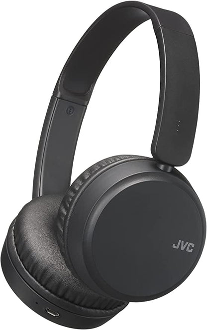 JVC Deep Bass Bluetooth On Ear Headphones - Black [Accessories]