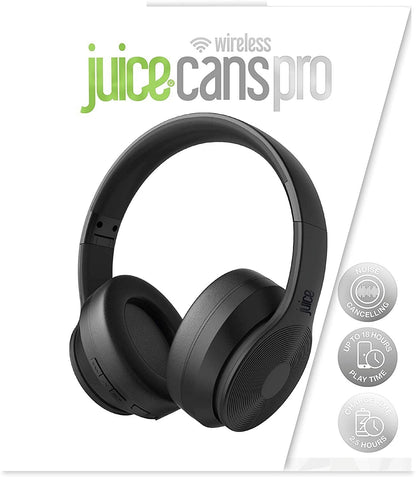 JUICE®CANS PRO - ACTIVE NOISE CANCELLING TRUE WIRELESS ON-EAR HEADPHONES [ACCESSORIES]