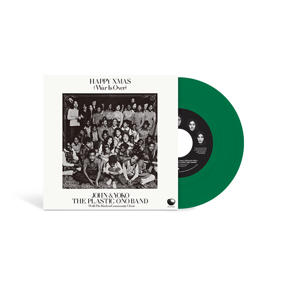 Happy Xmas (War Is Over) (Evergreen 7” Vinyl) ( Vinyl ) { Vinyl }