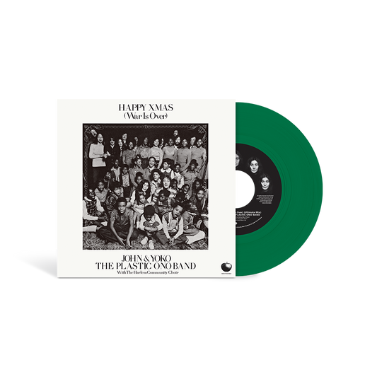 Happy Xmas (War Is Over) (Evergreen 7” Vinyl) ( Vinyl ) { Vinyl }