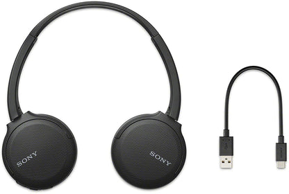 SONY WH-CH510 WIRELESS HEADPHONES BLACK [ACCESSORIES]