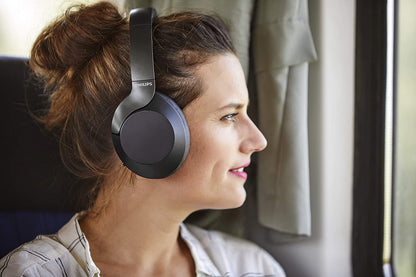 PHILIPS ACTIVE NOISE CANCELLING - OVER EAR BLACK TAH8505 ANC [ACCESSORIES]