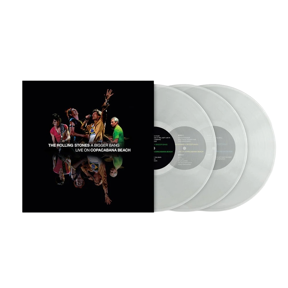 A Bigger Bang Live on Copacabana Beach (Limited Edition Clear) 3LP ( Vinyl ) { Vinyl }