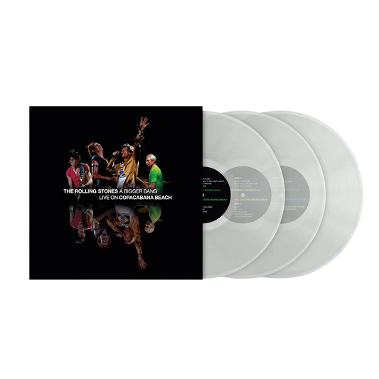 A Bigger Bang Live on Copacabana Beach (Limited Edition Clear) 3LP ( Vinyl ) { Vinyl }
