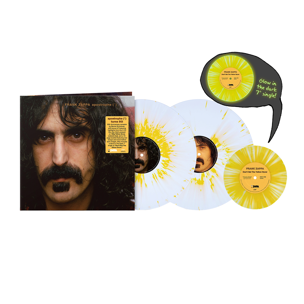 Apostrophe(') (Yellow Snow Limited Editon) (50th Anniversary Edition) ( Vinyl ) { Vinyl }