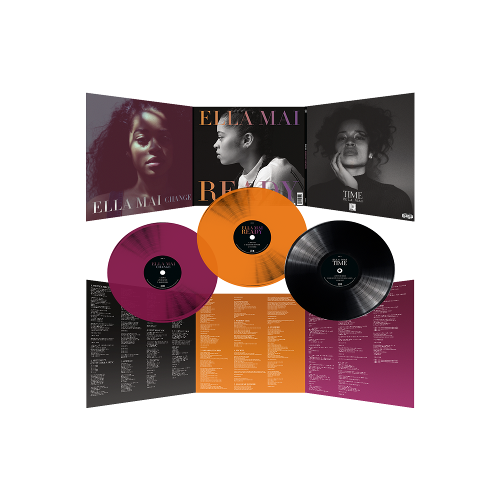 TIME, CHANGE, READY (Purple, Orange, and Black Limited Edition) ( Vinyl ) { Vinyl }
