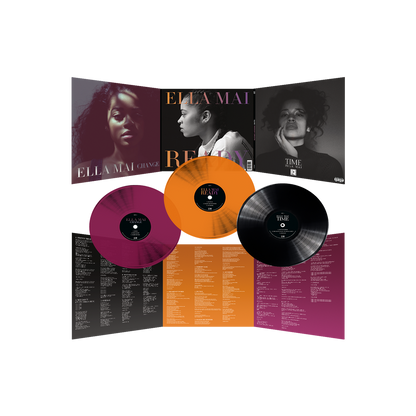 TIME, CHANGE, READY (Purple, Orange, and Black Limited Edition) ( Vinyl ) { Vinyl }