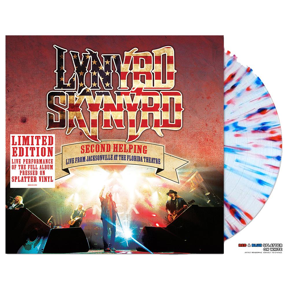 Second Helping - Live from Jackson At the Florida Theatre (Red w/ Blue Splatter Limited Edition) ( Vinyl ) { Vinyl }