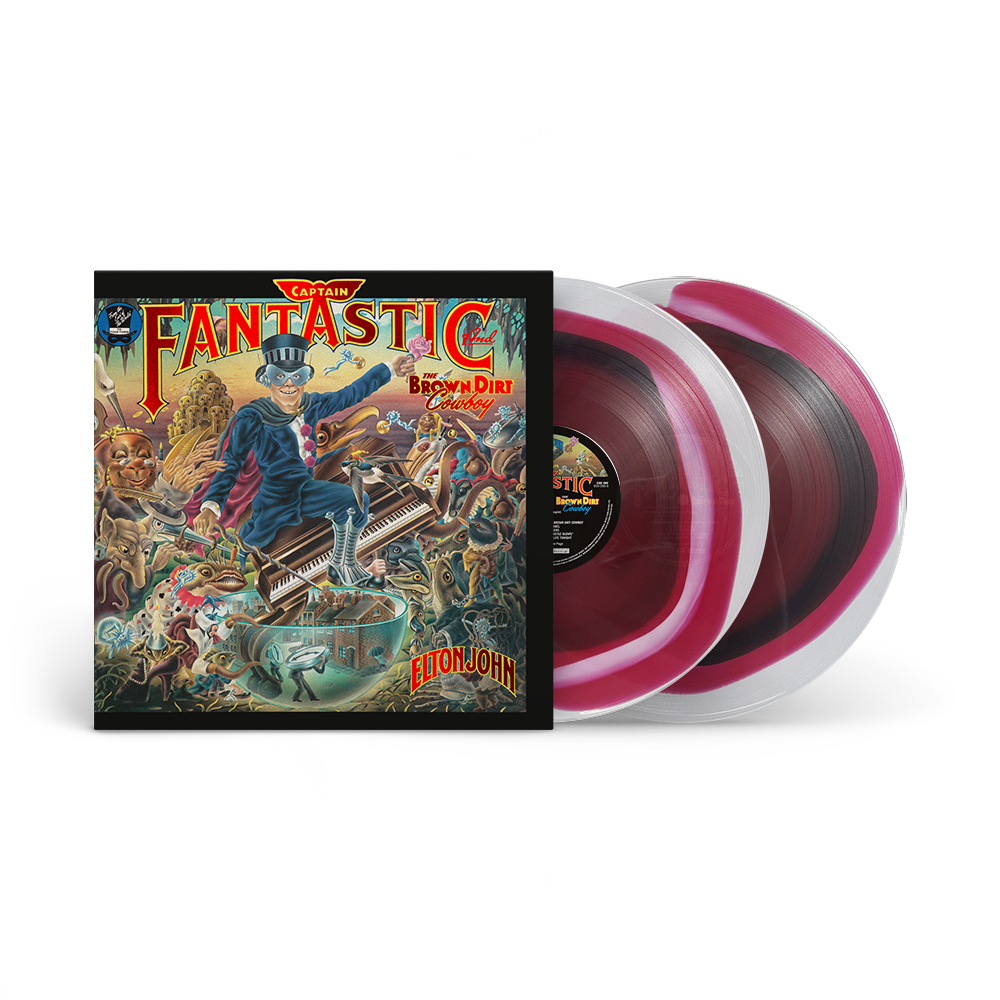 Captain Fantastic and the Brown Dirt Cowboy (50th Anniversary Edition) Tri-Color 2LP ( Vinyl ) { Vinyl }
