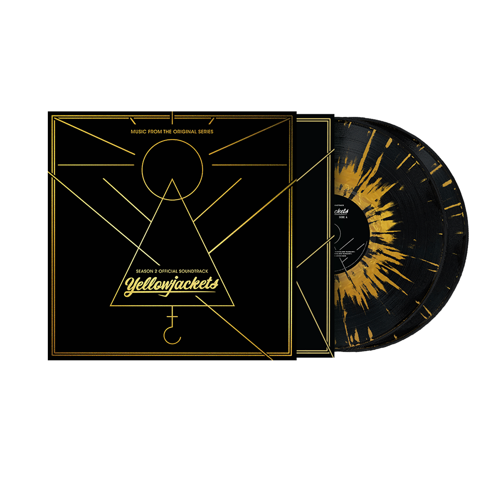 Yellowjackets - Season 2 Official Soundtrack: Music from the Original Series - The Rune: Back & Spine - Deluxe (Yellow and Black Splatter Limited Edition) ( Vinyl ) { Vinyl }