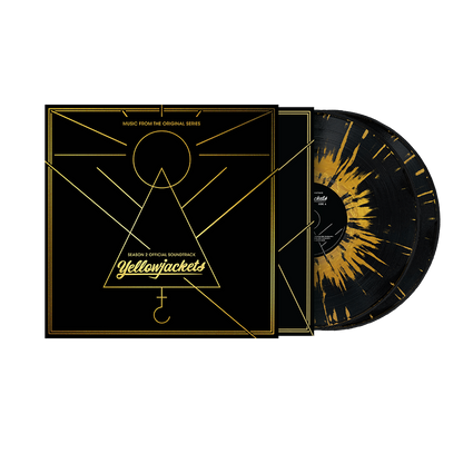 Yellowjackets - Season 2 Official Soundtrack: Music from the Original Series - The Rune: Back & Spine - Deluxe (Yellow and Black Splatter Limited Edition) ( Vinyl ) { Vinyl }
