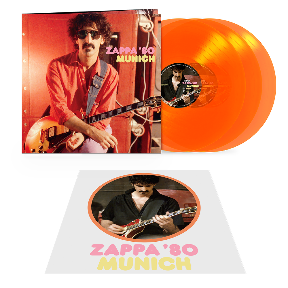 Zappa ’80: Munich (Transparent Orange Vinyl Limited Edition) ( Vinyl ) { Vinyl }