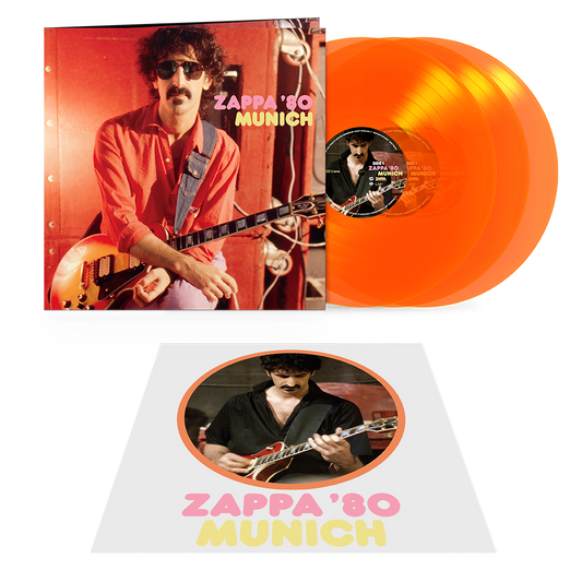 Zappa ’80: Munich (Transparent Orange Vinyl Limited Edition) ( Vinyl ) { Vinyl }
