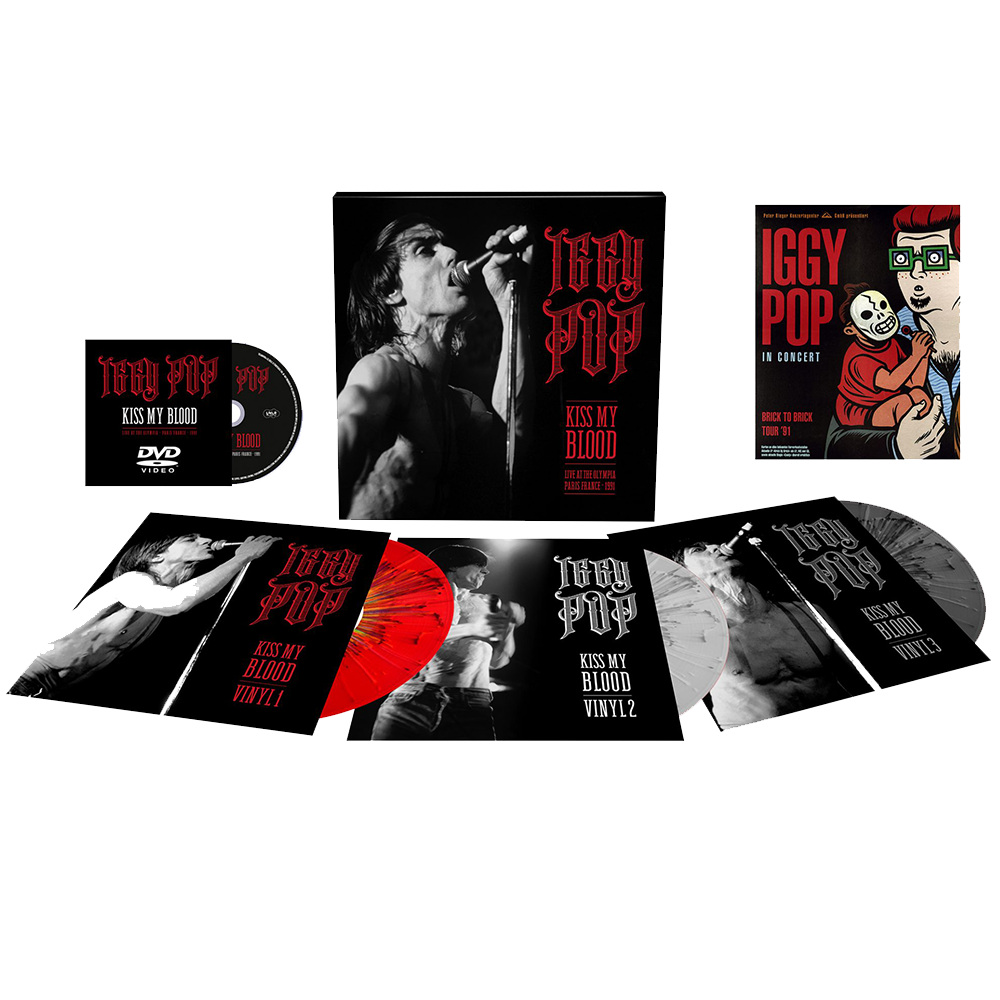 Kiss My Blood (Live In Paris 1991) (Red/Black/White Splatter Limited Edition) ( Vinyl ) { Vinyl }