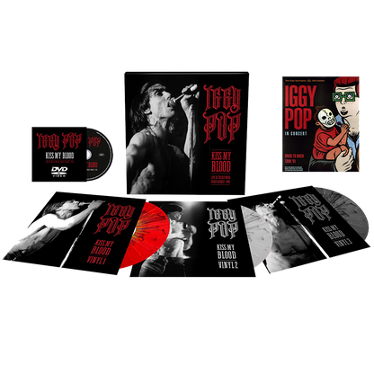 Kiss My Blood (Live In Paris 1991) (Red/Black/White Splatter Limited Edition) ( Vinyl ) { Vinyl }
