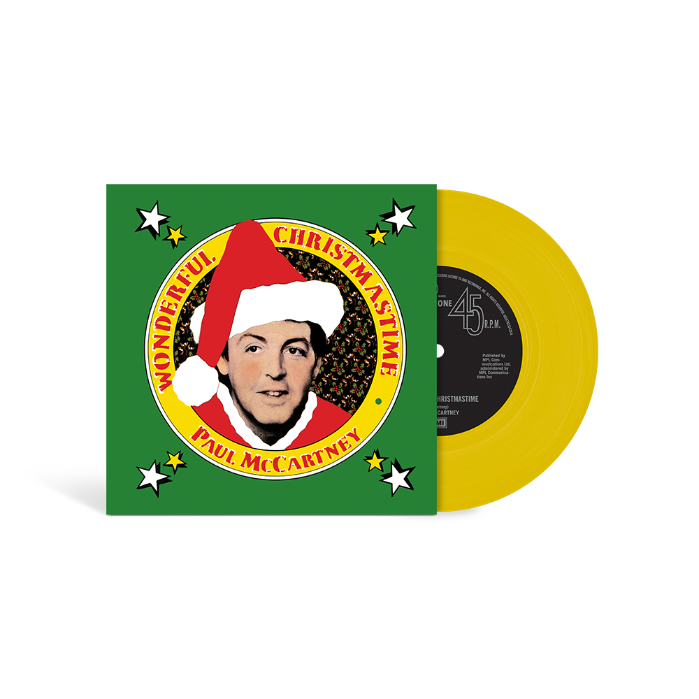 Wonderful Christmastime (Canary Yellow 7” Vinyl) ( Vinyl ) { Vinyl }