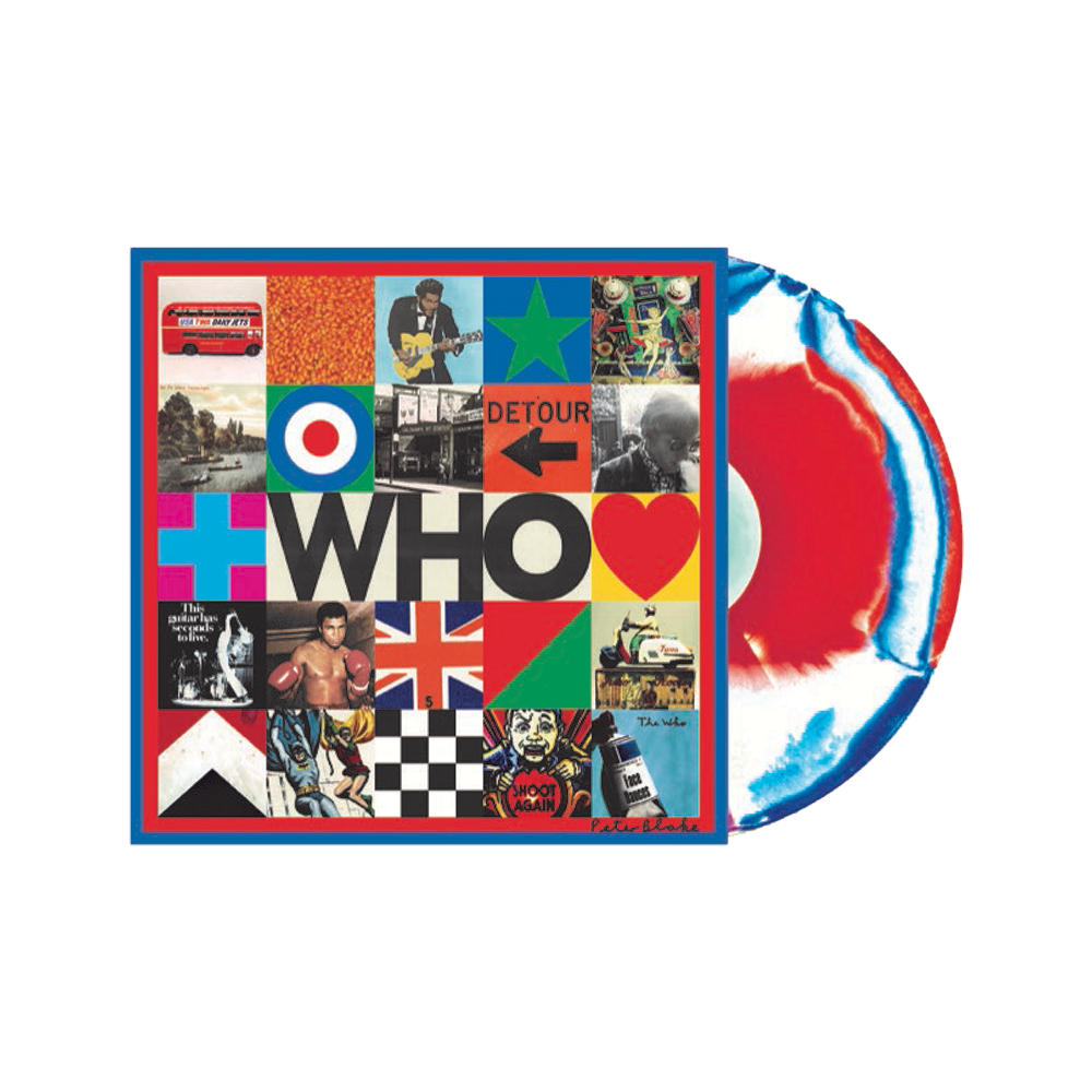 Who (Red, White and Blue Marbled Limited Edition) ( Vinyl ) {Vinyl } { Vinyl }