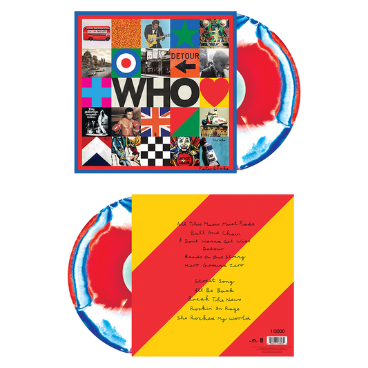 Who (Red, White and Blue Marbled Limited Edition) ( Vinyl ) {Vinyl } { Vinyl }