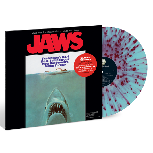 Jaws (Music From The Original Motion Picture Soundtrack) - Blood in the Water Blue + Red Splatter ( Vinyl ) { Vinyl }