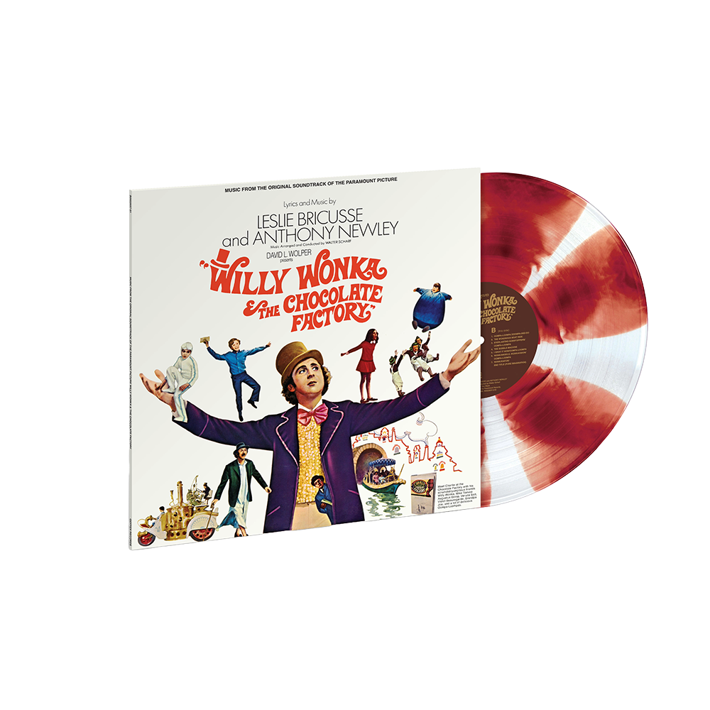 Willy Wonka & the Chocolate Factory (Music From the Original Soundtrack) (Red & White Swirl Limited Edition) ( Vinyl ) { Vinyl }