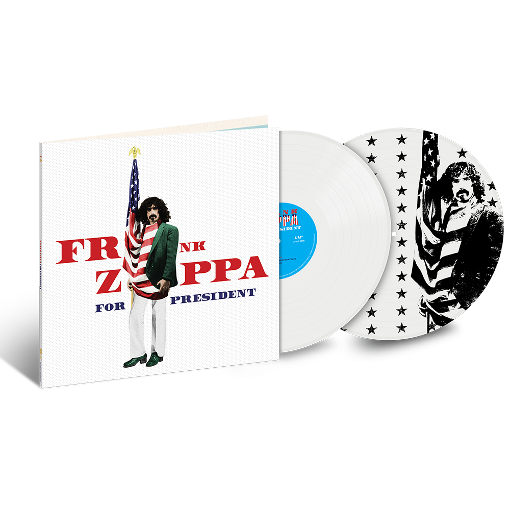 Frank Zappa For President Limited Edition (Red, White, Or Blue Limited Edition) ( Vinyl ) { Vinyl }