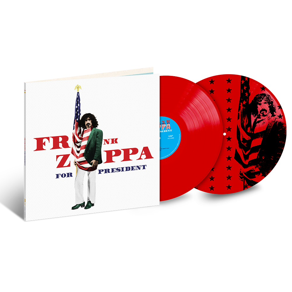 Frank Zappa For President Limited Edition (Red, White, Or Blue Limited Edition) ( Vinyl ) { Vinyl }