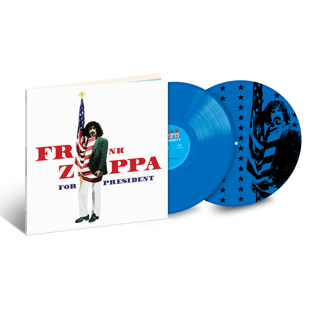 Frank Zappa For President Limited Edition (Red, White, Or Blue Limited Edition) ( Vinyl ) { Vinyl }